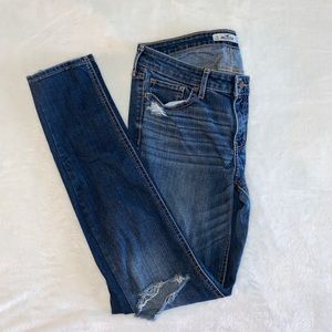 Mid Rise Hollister Jeans